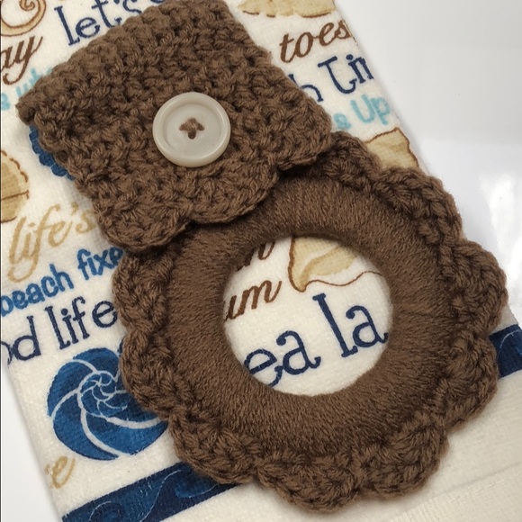 Seahorse kitchen towel & oven oven towel hanger - Picture 4 of 8